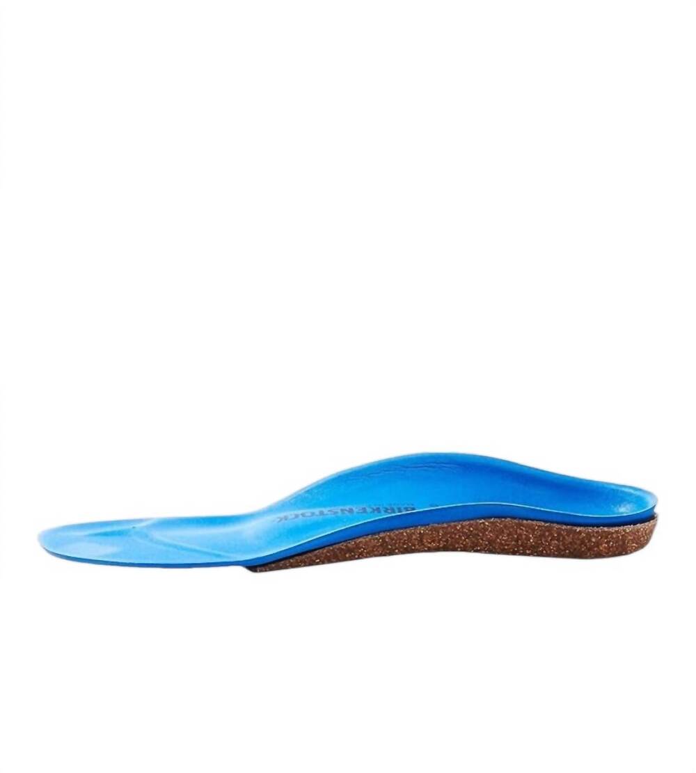 NEW BIRKENSTOCK unisex birko sport medium insole in blue
